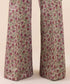 2 Piece - Printed Satin Suit